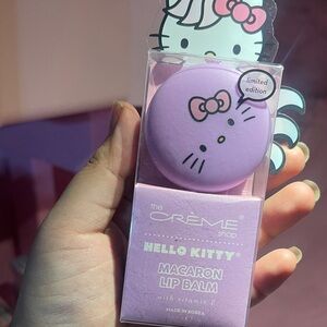 The Crème Shop Hello Kitty Macaron Lip Balm - Purple